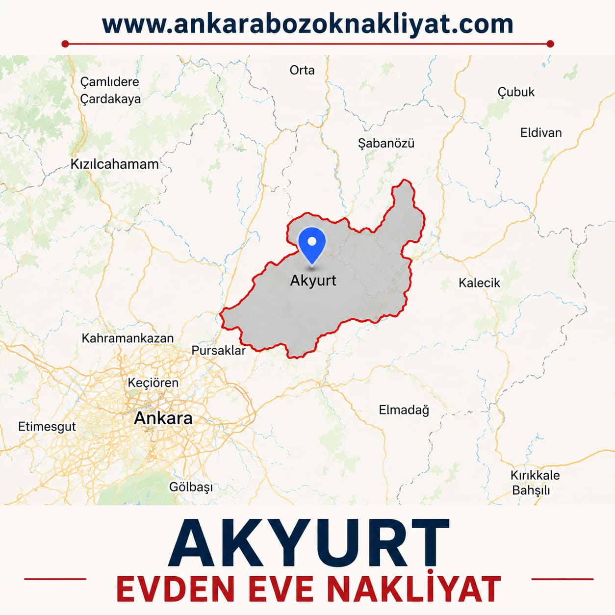 Akyurt evden eve nakliyat,