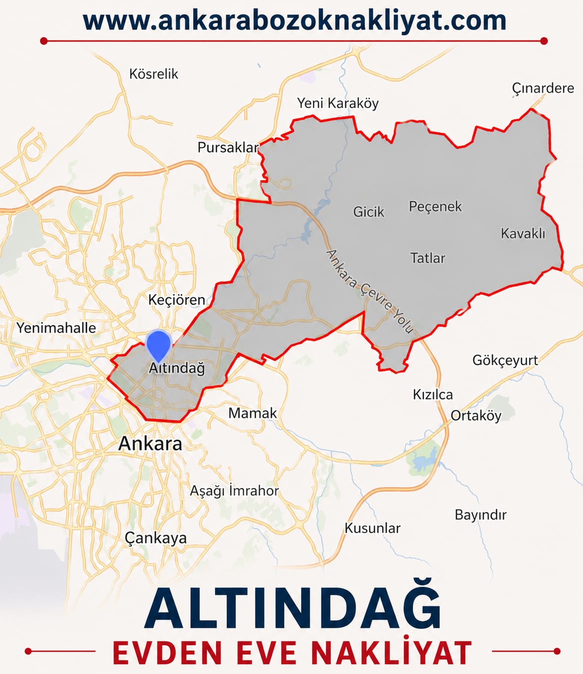 Altındağ evden eve nakliyat,