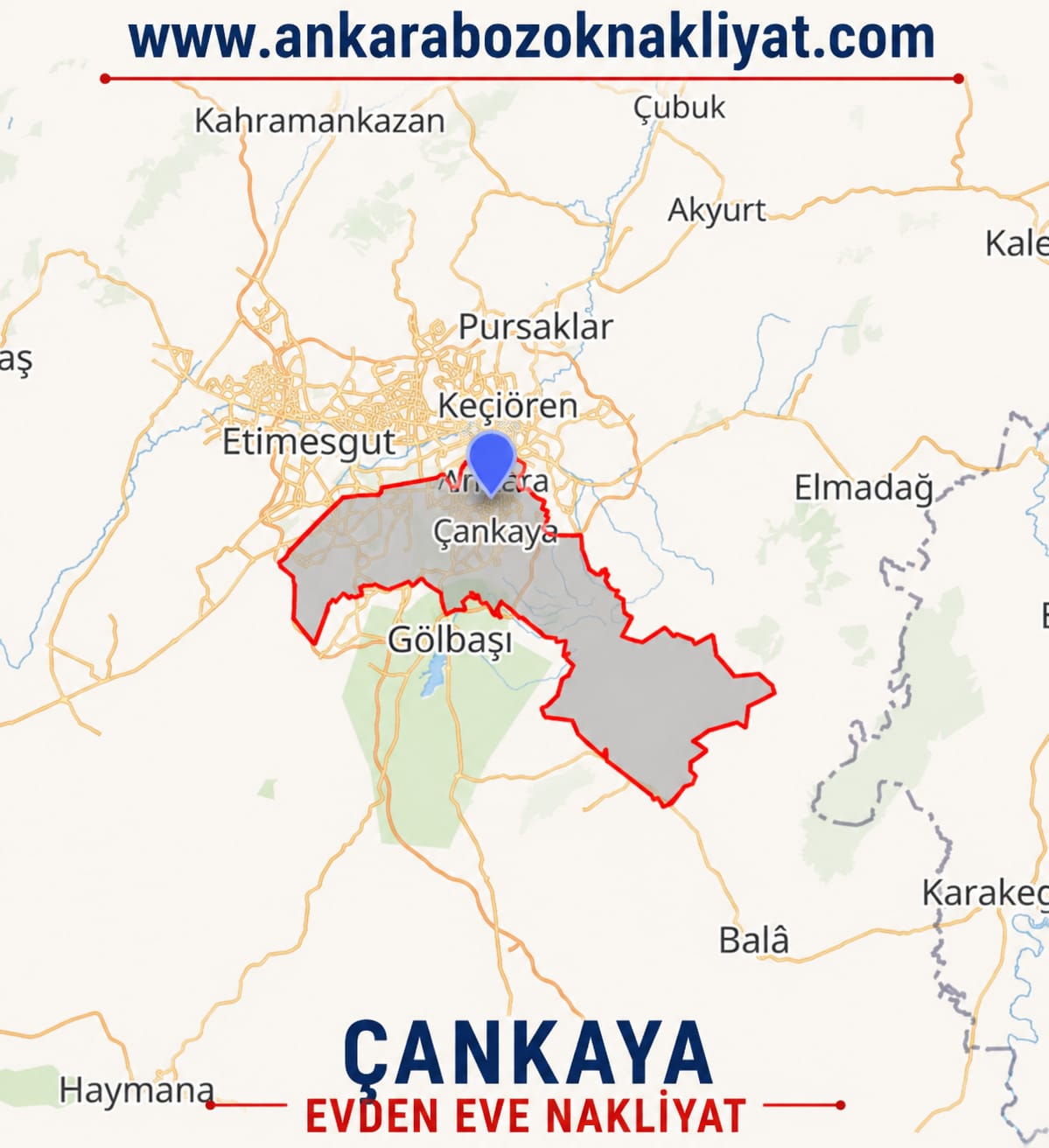 Çankaya evden eve nakliyat,